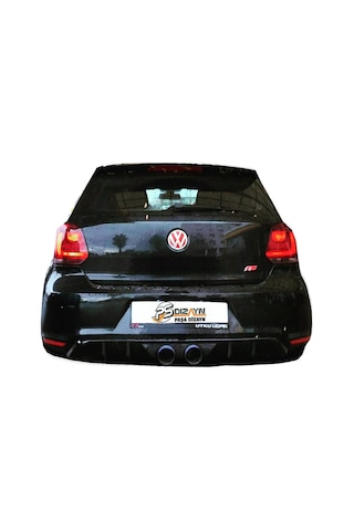 Volkswagen Polo (2010-2014) Gti R400 Arka Tampon Eki - Difüzör (p
