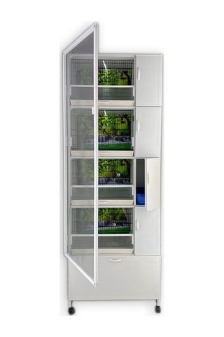 İstanbul Kafes Model 1Dy Pvc Kuş Dolabı