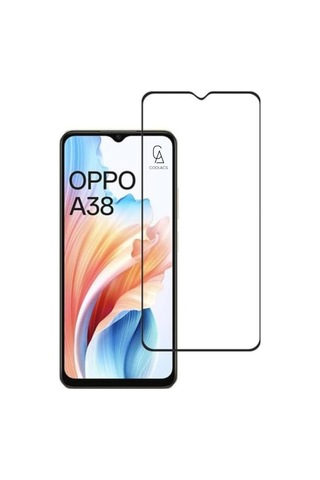 Oppo A38 İle Uyumlu Telefon Kılıfı Ve Tam Kaplayan Seramik Ekran Koruyucu