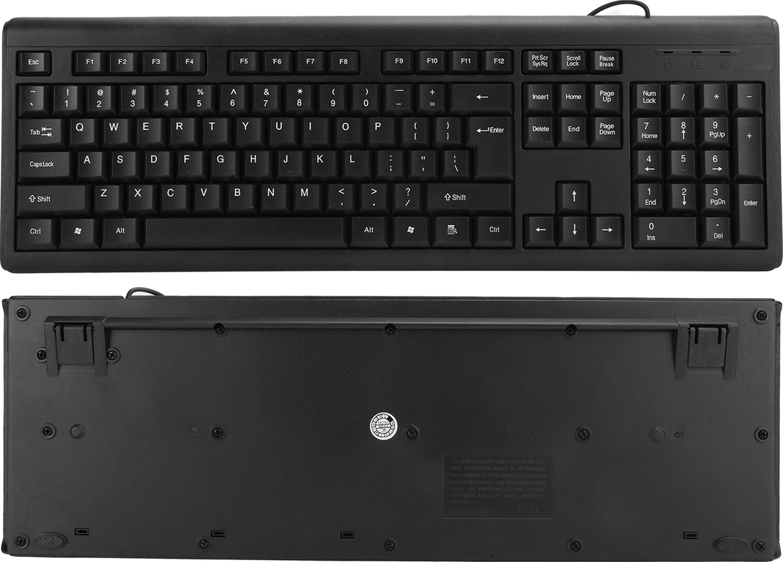 Shineyee T15 104 Tuşlu Usb Kablolu İş Klavyesi - Sessiz Tip, Ergonomik Tasarım, Dayanıklı Ve Kolay Kurulum