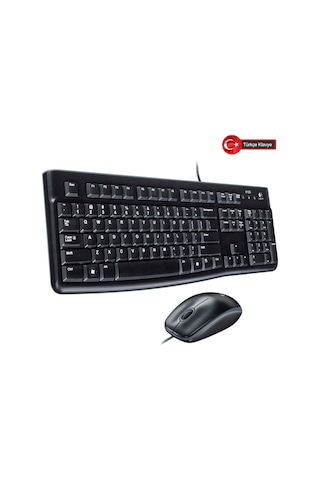 Logıtech Mk120, 920-002560, Usb Kablolu, Türkçe Q, Klavye Mouse Set