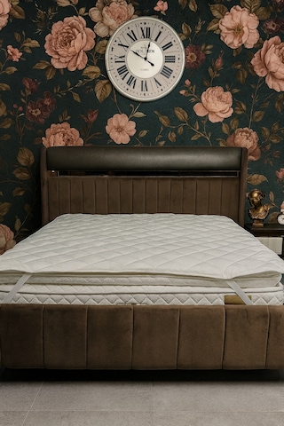 Merinos Kuzu Yünü Yatak Pedi, Yatak Koruyucu, Yatak Şitesi %100 Doğal Merinos Kuzu Yünü 1