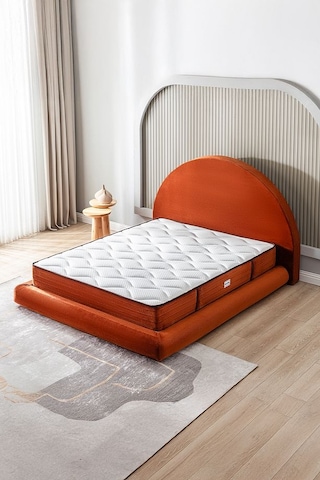 Good Night Legom Torba Yaylı Set Yatak Baza Başlık Tek Kişilik Yıkanabilir Ortopedik Kiremit