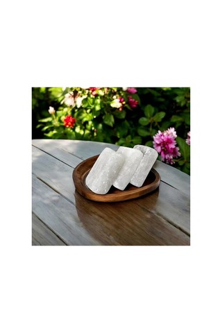 300-350 Gr Doğal Çankırı Tuz Sabunu, Zengin Mineral İçeriğiyle Acı Badem
