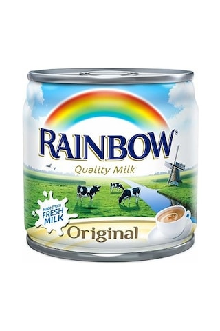Rainbow Evaporated Milk Quality Milk 170 G
