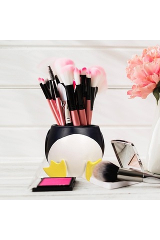 Pazly Yaratıcı Suntek Sukulent Saksısı Penguen Mini Bitki 10cmx9cm 10cmx9cm