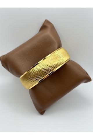 Arnes Jewelry Çelik Altın Kaplama Bilezik Ar293nes Gold