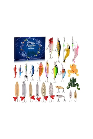 Leezsing 24'lü Advent Kalenderi: Çocuklar İçin Abs Plastik Yem Seti - Gm-065t