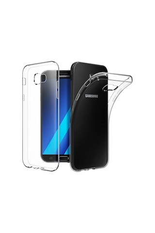 Adige Samsung Galaxy Uyumlu A7 2017 Kılıf Kamera Korumalı Süper Silikon