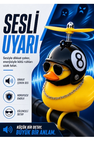 Motosiklet -bisiklet-araba- Aksesuar Gidona Takılan Ve Yapışabilen Civciv 8 Mat Sarı