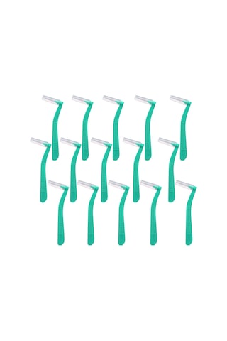 Samdoo Silikonlu İç Diş Fırçası Seti - 15 Adet Spiral Tasarım - Gıdaları Temizle, Diş Eti Enflamasyonunu Önle