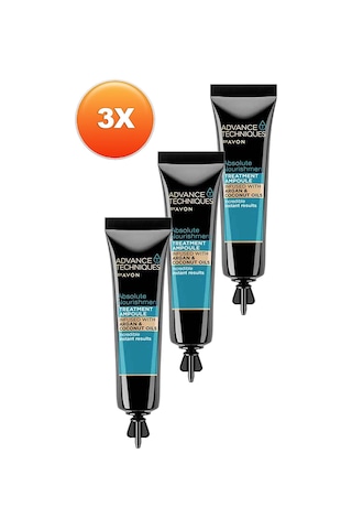 Avon Advance Techniques Argan Yağı Içeren Besleyici Saç Serumu 3 x 15 ML