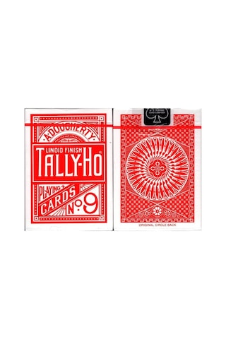 Tally-ho Circle Back Kırmızı Red Oyun Kağıdı İskambil Kartları Destesi
