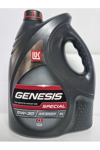 Lukoil Genesis C3 5W-30 Dpf Motor Yağı 5 L