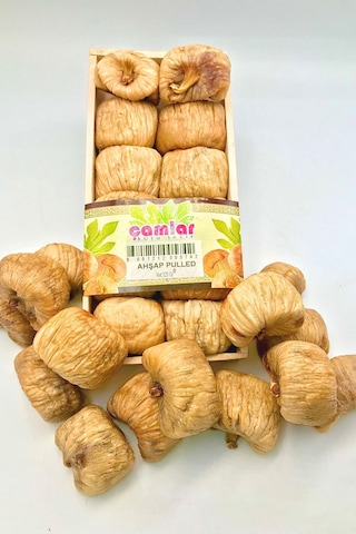 Çamlar Doğal Kuru İncir Jumbo Boy Ahşap Tabak 325 G