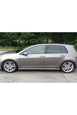 Vw Golf 7 R Marşpiyel Seti Mat Siyah 2012 2013 2014 2015 2016 2017