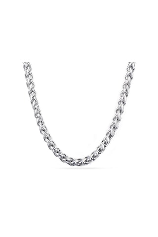 Chavin Burgu 6 Mm. 55 Cm. Çelik Erkek Zincir Kolye Cy82 (478255675)