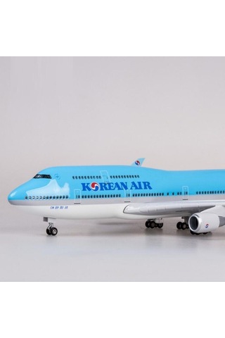 Korean Air B747 Yolcu Uçağı Model Uçak 1/160 Ölçek 47cm