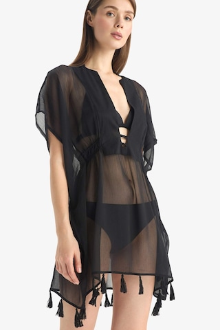 DeFacto Siyah Şifon Kimono-Fall in Love Z9958AZ25SMBK27