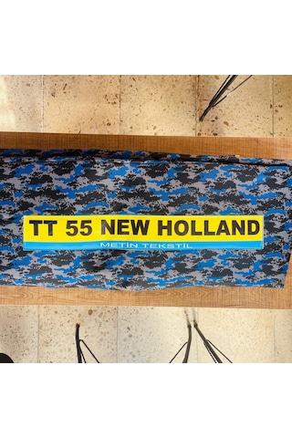 New Holland Tt55 Yeni Model İntercol Kabinsiz Branda Metin Teksti