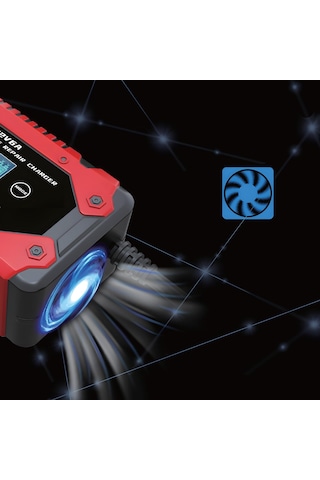Enshall 12v 6a Akıllı Hızlı Akü Şarj Cihazı