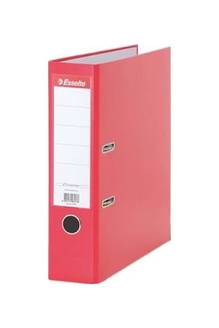 Esselte 24 Lü 9940 Plastik Geniş Kırmızı Klasör