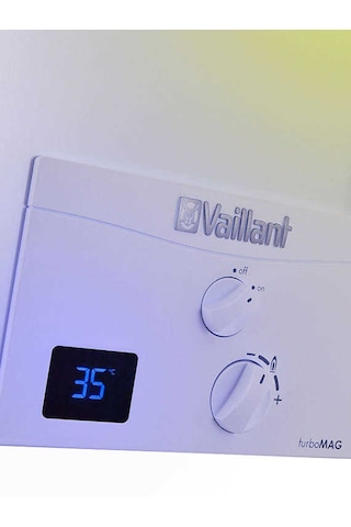 Vaillant (Baca Dahil) TurboMag 12 L Doğalgazlı Hermetik Şofben