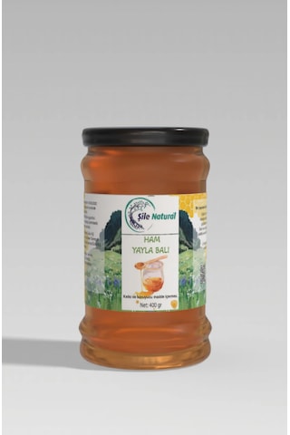 Yayla Balı Cam Kavanoz 400 Gr - %100 Doğal Ham Yayla Balı