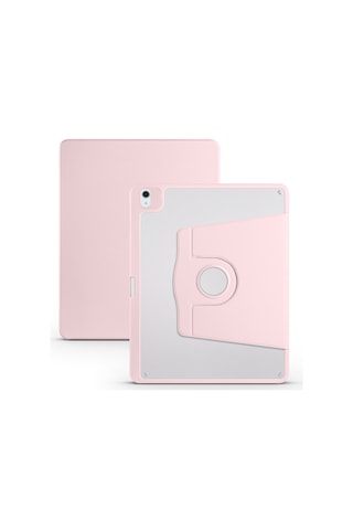 Apple Uyumlu iPad Air 11inç M2 2024 Kılıf Termik Kalem Bölmeli Dönebilen Standlı Kılıf Air 4./5.nesil