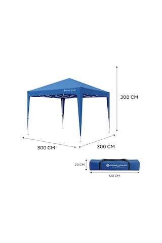 Freecamp Sevilla And1024 300x300cm Polyester Otomatik Tente-mavi Mavi