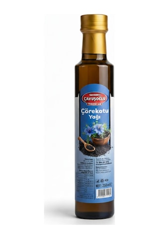 Bozkırlı Çavuşoğlu Soğuk Sıkım Çörek Otu Yağı 250 ML