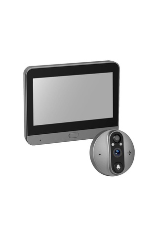 Akıllı Video Kapı Zili Tuya Wifi 3 Milyon İki Yönlü Diyafon Hd Gözetim Arayüzü Type-c