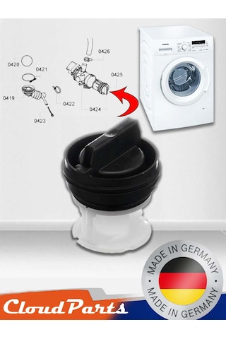 Bosch Uyumlu/siemens/profilo Çamaşır Makineleri İle Boşaltma Pompası İçin Filtre Cld luğu Sorunuz
