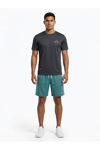 Orendahill Erkek Spor Şort Hızlı Kuruyan Esnek Regular Fit Trim Biyeli Activewear Mint