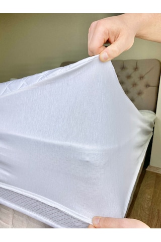 Kapitone Fitted Sıvı Geçirmez Yatak Alez