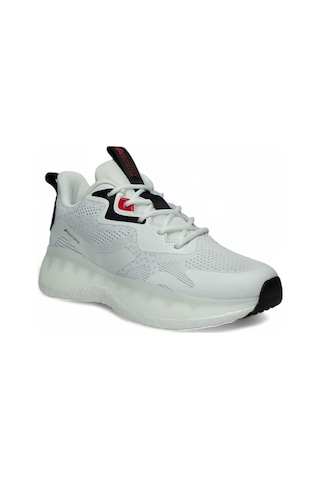 Celira Pnr Beyaz Siyah Triko Erkek Sneaker Spor Ayakkabı Siyah