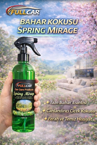 Fullcar Spring Mirage Bahar Kokusu 400 Ml