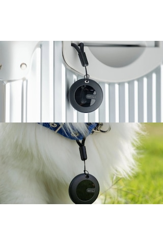 Mitag Duo Akıllı Takip Cihazı,  Ve Android Uyumlu Mfı Sertifikalı Anahtar,bagaj,siyah