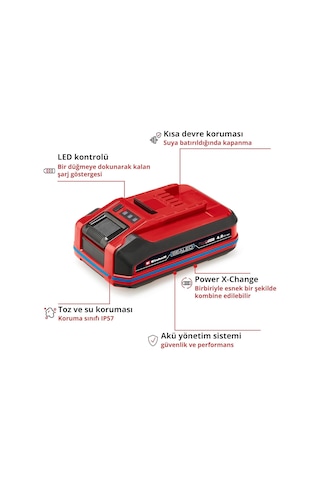 Einhell Sealed Li-on Akü 18 Volt 4,0 Ah Plus