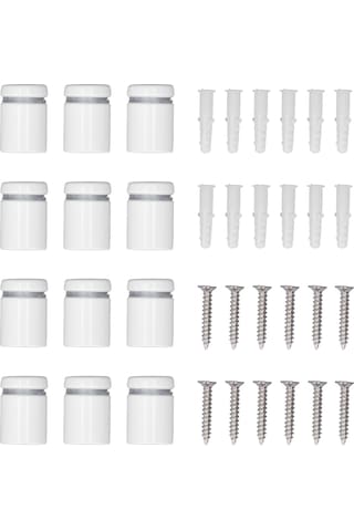 12 Adet Cam Reklam Aparatı 19x25mm Kaiyi Standart