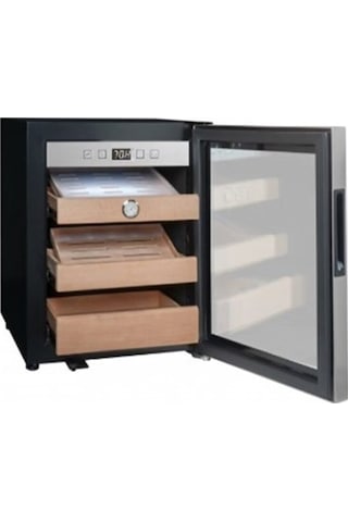 La Sommeliere Cıg251 Humidor 3 Bölmeli Puro Saklama Dolabı (200 P