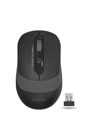 A4 Tech Fg10 Gri 2.4g Nano 2000dpı Kablosuz Mouse 001
