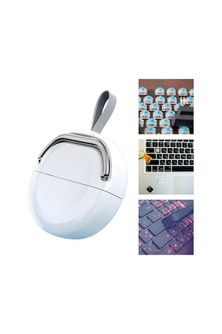 Homyl Elektronik Temizleyici Seti Klavye Fırçası Çok Beyaz