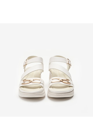Off White Sandalet Kadın 306081dm Donna Serena T. 6081dm Beyaz