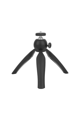 Ayarlanabilir Masaüstü Slr Tripod Standı Mini Seyahat Top Kafa Malzemeleri Siyah Abs Malzemesi