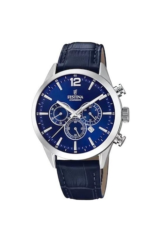 Festına F20542/2 Tımeless Chronograph Erkek Kol Saati Gümüş