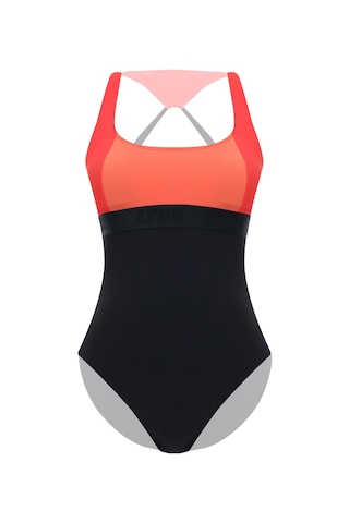 Roxy Actıve Colorblk One Siyah Kadın Mayo 000000000102115342
