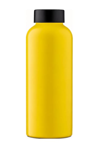 Mamawata Yellow Paslanmaz Çelik Matara 500 Ml Ultra Hafif Sızdırmaz Suluk Sarı