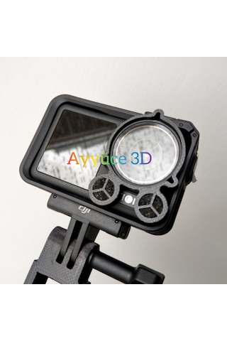 Dji Osmo Action 4 Rüzgar Sesi Azaltıcı Aparat, Siyah Renk