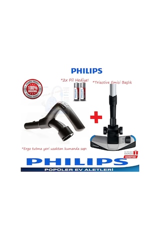 Philips Uyumlu Fc9924 Marathon Ultimate Kumanda Sapı+Emici Başlık (410608430)